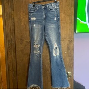 BKE Flying Monkey High Rise Flare Jeans 28